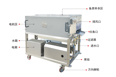XBF-928去鳞开背一体机